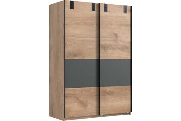 Dublin zweefdeurkast 135 cm