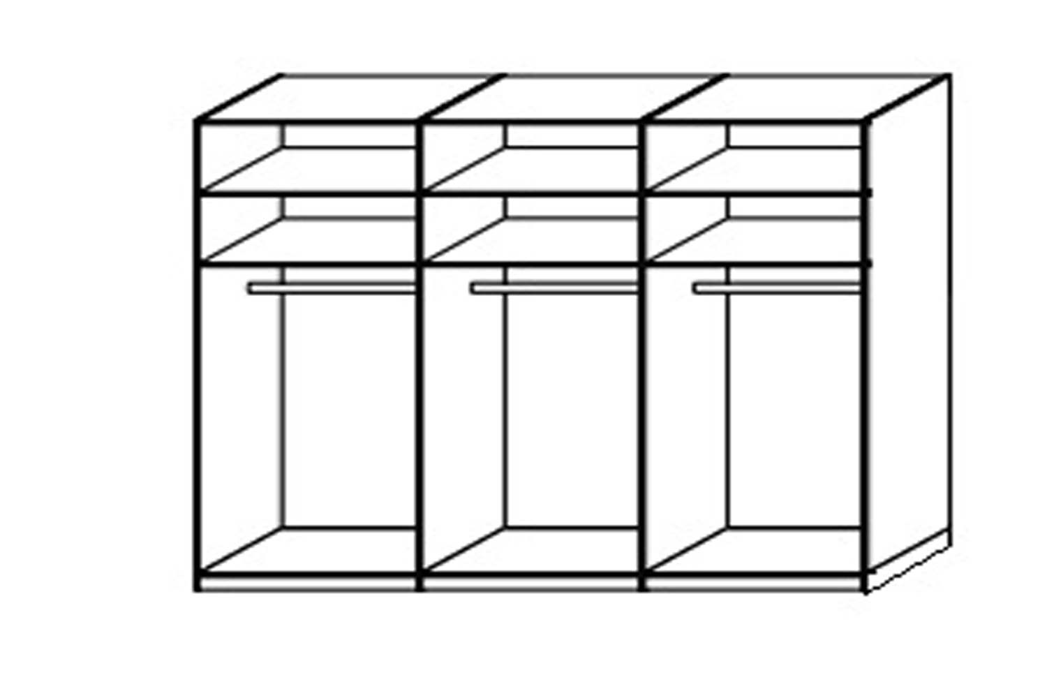 Westside zweefdeurkast - Afbeelding 9