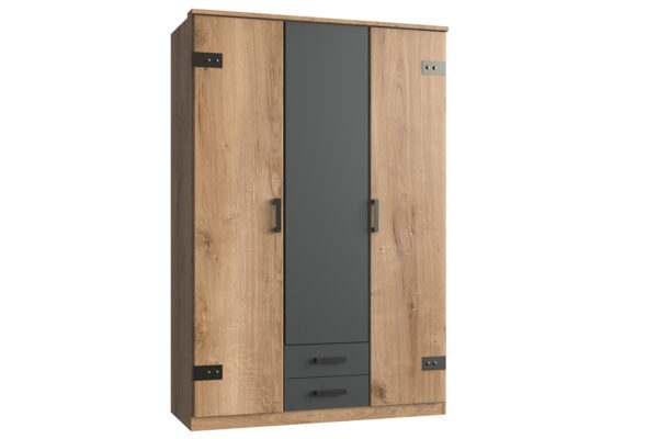 Cork draaideurkast 135 cm