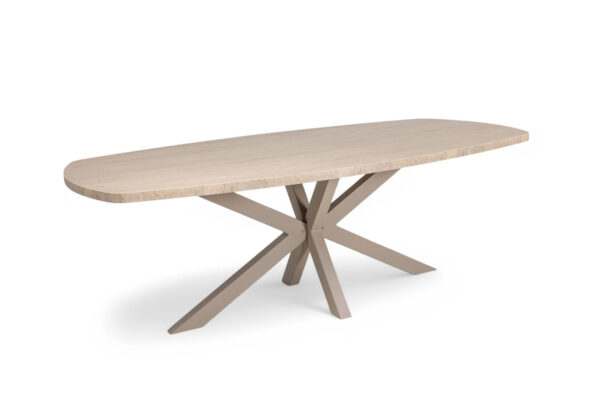 Costa eettafel poot stone grey