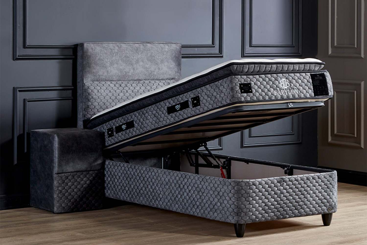 Babylon opbergbed eenpersoons - Afbeelding 3