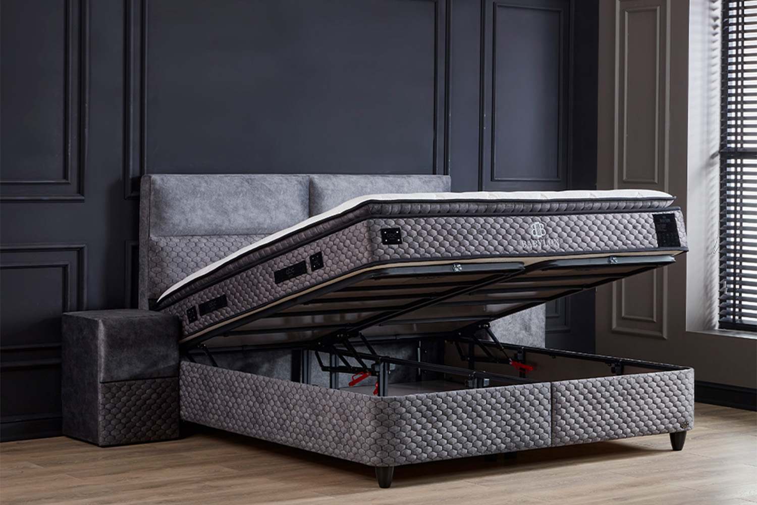 Babylon opbergbed tweepersoons - Afbeelding 3