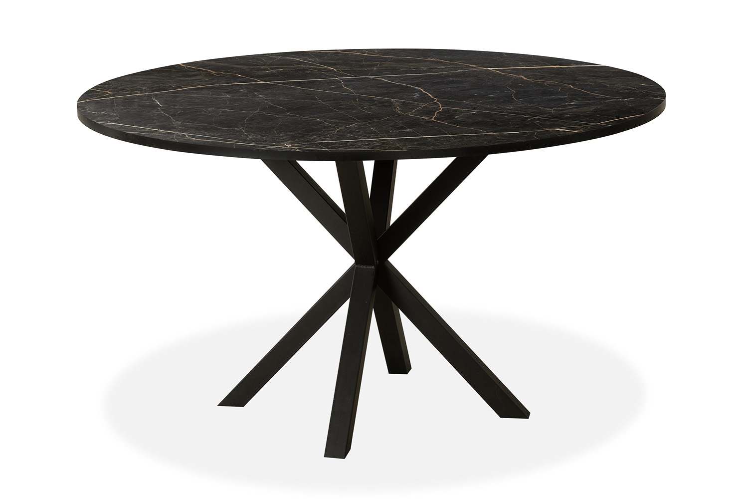 Kent eettafel rond poot zwart