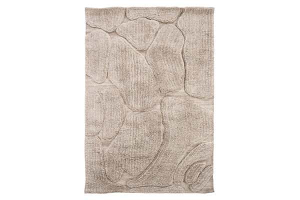 Vloerkleed Kala taupe 200 cm