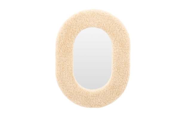 Spiegel Kiss small - beige