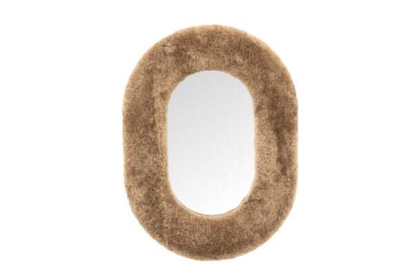 Spiegel Kiss small - brown