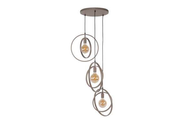 Hanglamp Turn Around getrapt beige