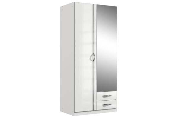 Trio draaideurkast 91 cm met spiegel