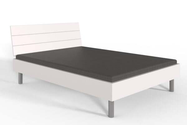 Easy Beds 140 x 200 cm wit + hoofdbord