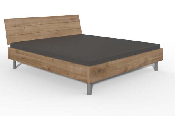 Easy Beds 180 x 200 cm planken eiken + hoofdbord