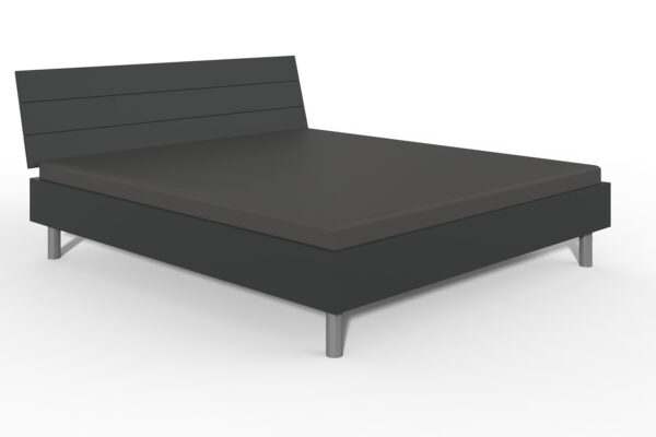 Easy Beds 180 x 200 cm grafiet + hoofdbord