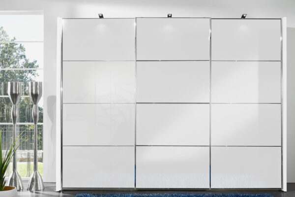 Miami zweefdeurkast 250 cm wit