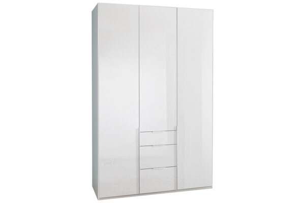 New York draaideurkast D 135 cm met ladenblok