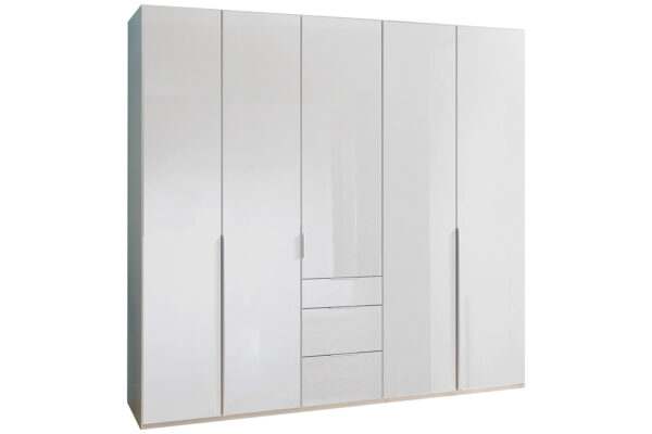 New York draaideurkast D 225 cm met ladenblok