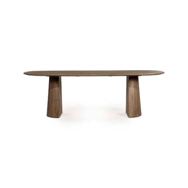 Eettafel Lune 240x105cm - Lichtbruin