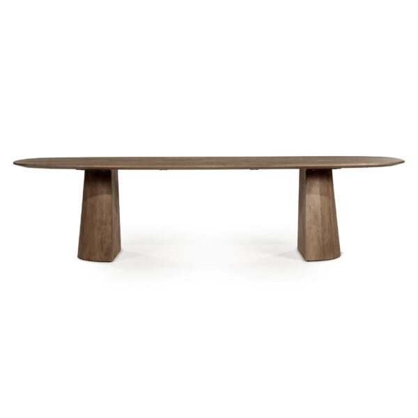 Eettafel Lune 300x105cm - Lichtbruin