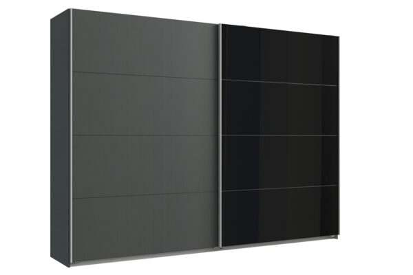 Easy plus zweefdeurkast 270 cm grafiet