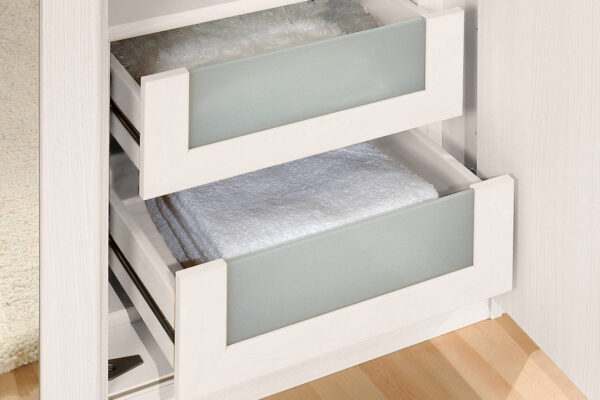 Wiemann ladenblok 2 lades 100 cm met glas