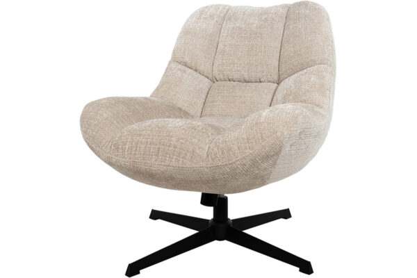 Chuck draaifauteuil naturel