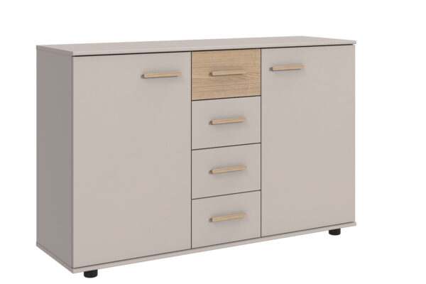 Digit commode middel kasjmier + dorena eik
