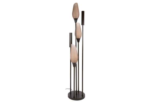 Vloerlamp Cocoon frosted 5 lichts