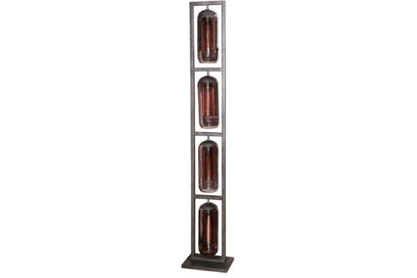 Vloerlamp Smoke Mesh 4 lichts