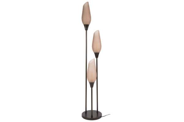 Vloerlamp Cocoon frosted 3 lichts
