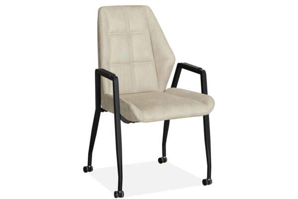 Stoel Albany blok met wielen
