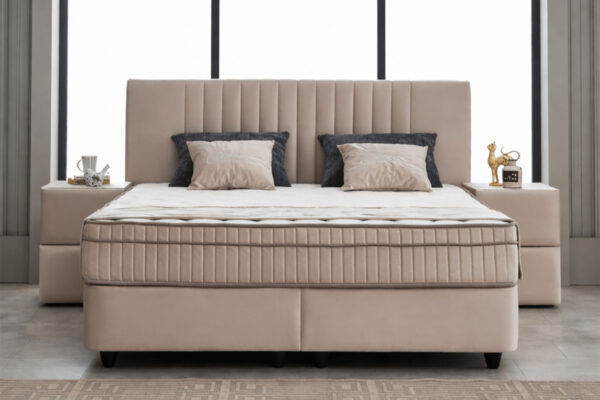 Clara opbergbed beige