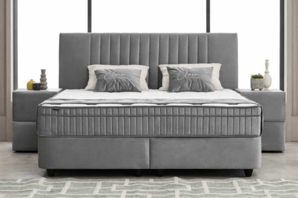 Clara opbergbed grijs