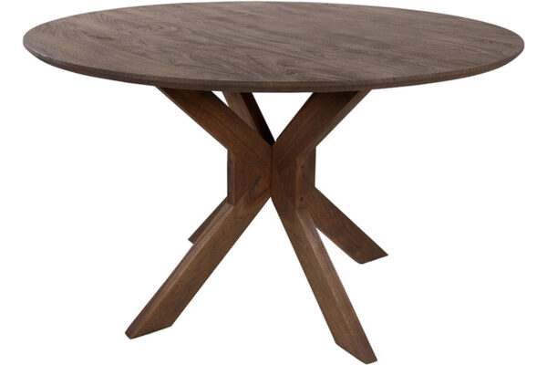 Marron eettafel rond