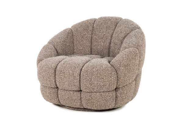 Fauteuil Tina taupe