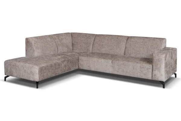 Hoekbank Mona links taupe