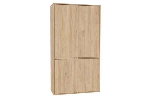Flex wandkast hoog 4 deuren